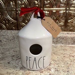 RAE DUNN PEACE Birdhouse NWT